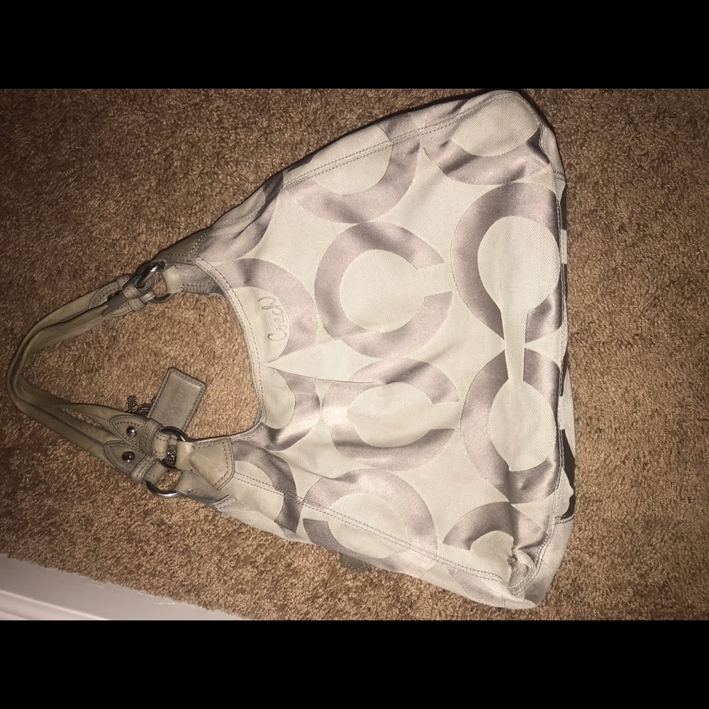 Coach op art Maggie hobo